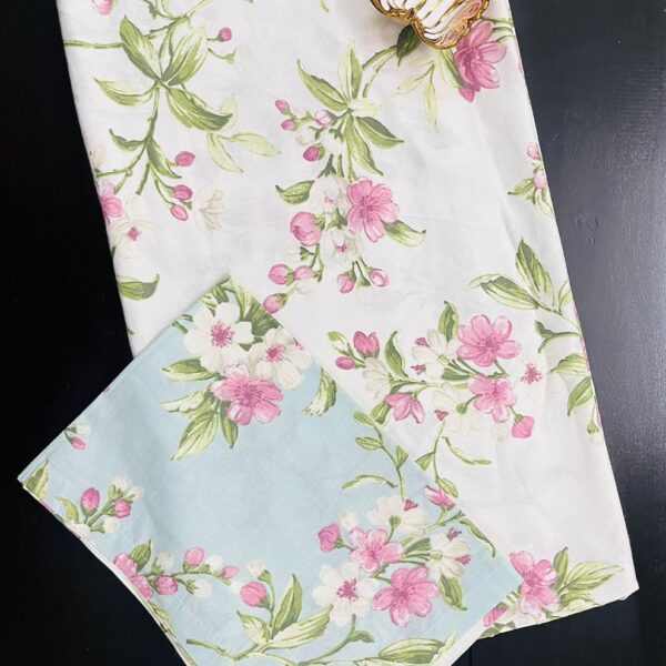 Victoria Ethnic Print Double Bedsheet - King Size