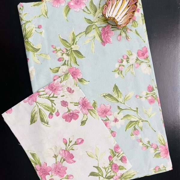 Victoria Ethnic Print Double Bedsheet - King Size