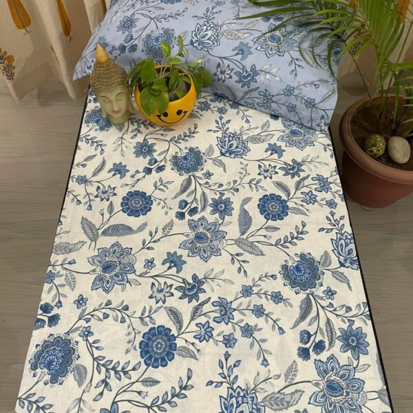 Jaipuri Supreme Ethnic Print Double Bedsheet - Super King Size