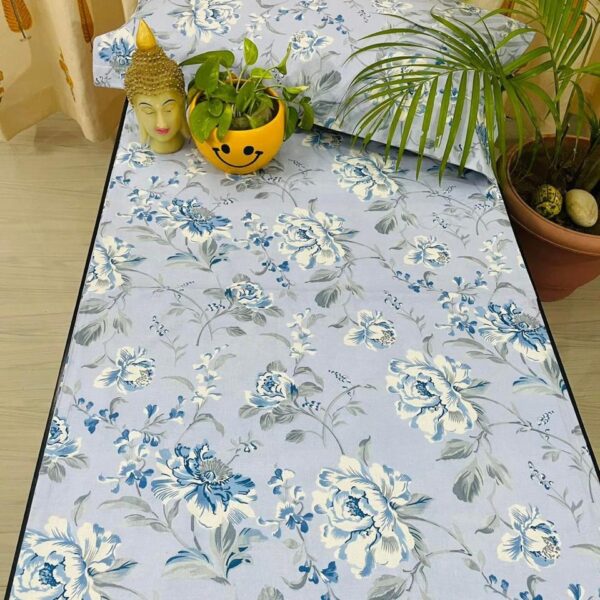 Jaipuri Supreme Ethnic Print Double Bedsheet - Super King Size